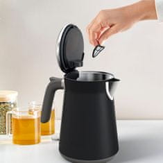 Tefal Collection grelnik vode, 1.7 L, črn (KI6668E0)