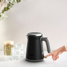 Tefal Collection grelnik vode, 1.7 L, črn (KI6668E0)