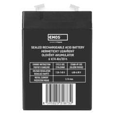 Emos Svinčeni akumulator SLA 6V 4AH (P2301, P2304, P2305)