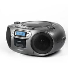AIWA Prenosni radio CD/MP3/USB/BT/Kasetar - Boombox z FM PLL BBTC-550MG