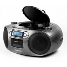 AIWA Prenosni radio CD/MP3/USB/BT/Kasetar - Boombox z FM PLL BBTC-550MG