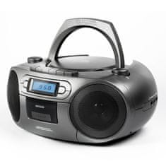 AIWA Prenosni radio CD/MP3/USB/BT/Kasetar - Boombox z FM PLL BBTC-550MG