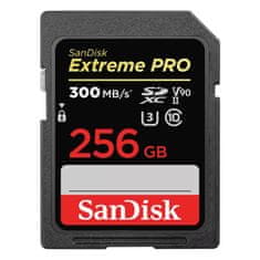 SanDisk Extreme PRO SDXC 256GB UHS-II 8K (SDSDXDM-256G-GN4IN) spominska kartica