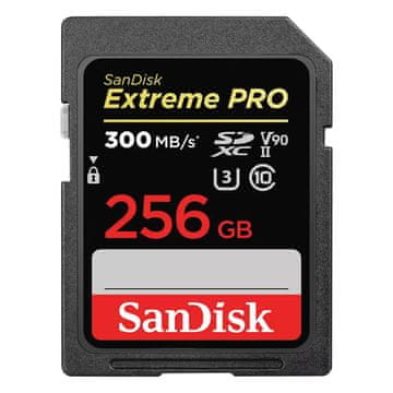 SanDisk Extreme PRO SDXC 256GB UHS-II 8K (SDSDXDM-256G-GN4IN) spominska kartica