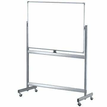 Topboard Vrtljiva mobilna tabla, 120x150 cm + Komplet Piši Briši TOPBOARD