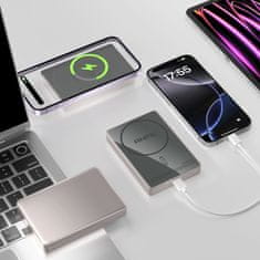 ANFIL  PB10 – brezžična prenosna baterija s podporo MagSafe, 15W, 10000 mAh