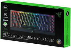 Razer BlackWidow V3 Mini HyperSpeed Green Switch – US razpored, Tipkovnica 