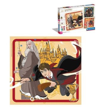 Clementoni Sestavljanka Harry Potter 3x48 kosov
