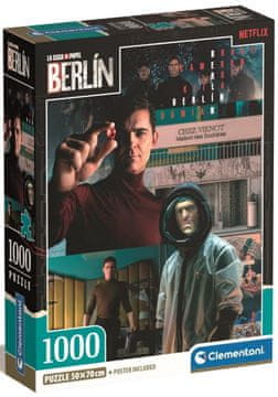 Clementoni Sestavljanka La Casa de Papel: Berlin - Boss 1000 kosov