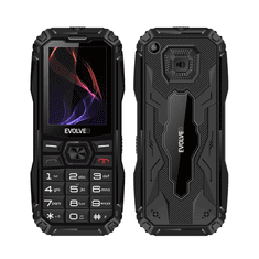 Evolveo GSM aparat MaxPhone A1 Dual SIM - črne barve