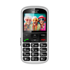 Evolveo GSM aparat Easyphone XS - Bele barve