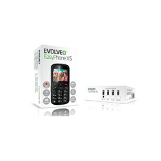 Evolveo GSM aparat Easyphone XS - Črne barve