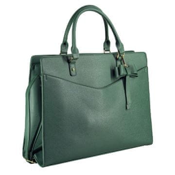 Dollcini Női laptoptáska, stílusos válltáska, elegáns kézitáska, vízálló, könnyű műbőr, nagy kapacitású