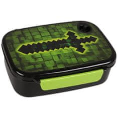 STARPAK PIXEL ŠKATLA ZA ŠOLSKI zajtrk za fanta, škatla za zajtrk, BOX, škatla za kosilo ZA ŠOLO za igralca, ljubitelja iger 
