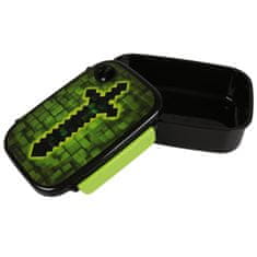 STARPAK PIXEL ŠKATLA ZA ŠOLSKI zajtrk za fanta, škatla za zajtrk, BOX, škatla za kosilo ZA ŠOLO za igralca, ljubitelja iger 