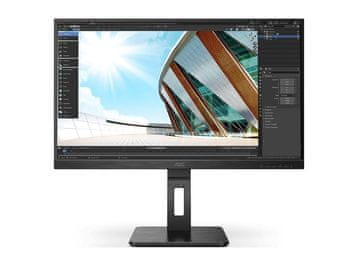 AOC Q27P2Q 27" IPS QHD 75Hz ergonomski poslovni monitor