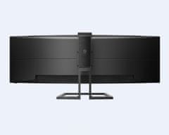 Philips 499P9H 49" VA Dual Quad HD USB-C KVM ukrivljen poslovni monitor s spletno kamero