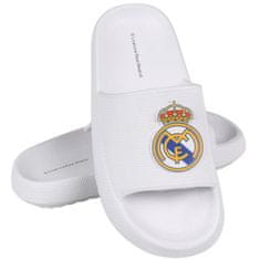 FC Real Madrid Real Madrid Bele PENASTE JAPONKE za bazen, DEBEL PODPLAT, LAHEK japonke za odrasle 42-43 EU