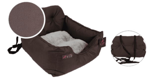  Tramp Maya blazina za v avto, temno rjava, 53 × 50 × 35 cm