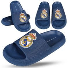 FC Real Madrid Real Madrid Mornarsko modre PENASTE JAPONKE za bazen, DEBEL PODPLAT, LAHEK japonke za odrasle 36-37 EU
