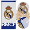 FC Real Madrid Real Madrid HITRO SUŠEČA se brisača za plažo, kopalna brisača za ljubitelja nogometa ZA PLAŽO 70x140cm