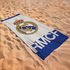 FC Real Madrid Real Madrid HITRO SUŠEČA se brisača za plažo, kopalna brisača za ljubitelja nogometa ZA PLAŽO 70x140cm