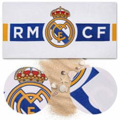 FC Real Madrid Real Madrid HITRO SUŠEČA se brisača za plažo, kopalna brisača za ljubitelja nogometa BOMBAŽNA BRISAČA ZA PLAŽO 70x140cm