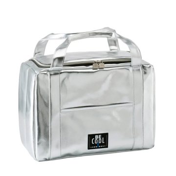 Hladilna torba Be cool City 30x19xh24cm / 13,5l / srebrna / pvc