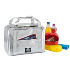 Hladilna torba Be cool City 30x19xh24cm / 13,5l / srebrna / pvc