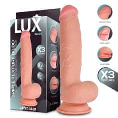 LUX DILDO Lux Klaus Triple Density With Balls 24 cm