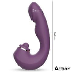 Action VIBRATOR RABBIT Action Turis Purple