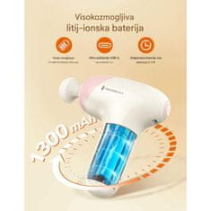 TaoTronics Masažna mini pištola pink