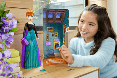 Mattel Spin&Reveal Frozen Barbie punčka, Anna (HXD27)