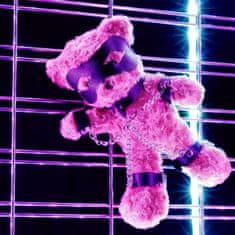 Crushious Plišasti medvedek Crushious - Crushito bondage v črnem, 31 cm