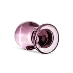 Gildo Steklen analni čep Pink Glass