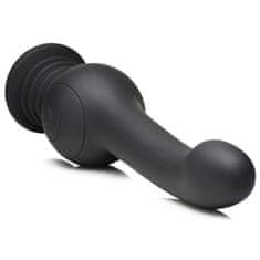 Inmi Tresoči silikonski stimulator , črn