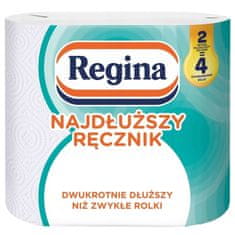 Regina REGINA najdaljša papirnata brisača, zelo učinkovita 2 zvitka, odobrena s strani PZH (Nacionalni inštitut za higieno) 6 paket