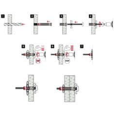 FISCHER Fischer DuoHM 4 x 55 S PH TX vijaki, vijaki z vijačno glavo, pogon TORX 25 kosov 
