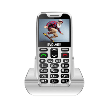 Evolveo GSM aparat EasyPhone XR - Bele barve