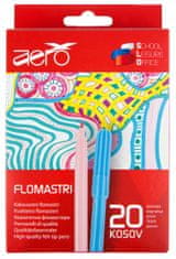 Aero AERO Kakovostni flomastri 20 kom