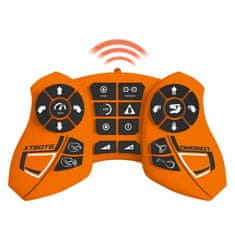 sarcia.eu Xtrem Bots - Interaktivni robot DINOZAVER za učenje programiranja, SVETLOBA, ZVOK Rex The Dinobot 6+ 