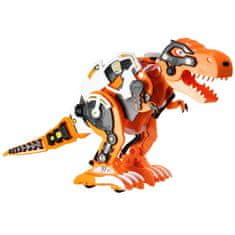 sarcia.eu Xtrem Bots - Interaktivni robot DINOZAVER za učenje programiranja, SVETLOBA, ZVOK Rex The Dinobot 6+ 