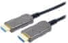 PremiumCord Ultra High Speed HDMI 2.1 optični kabel 8K@60Hz, pozlačen 15 m