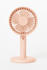 MULIN SRLS 2v1 Polnilni Ventilator 13cm - Roza