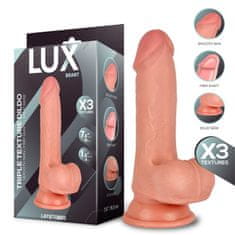 LUX DILDO Lux Brant Triple Density With Balls 19,5 cm