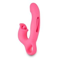 Zenn VIBRATOR Zenn Flapping & Licking Pleasure Toy Pink
