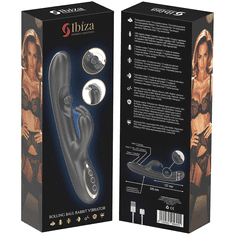 Ibiza VIBRATOR RABBIT Ibiza With Massaging Rolling Pearl