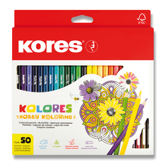 Kores Kolores Mandale barvice - 50 barv