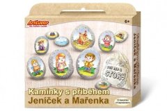 SMT Creatoys ARTLOVER Kamenčki z zgodbo - Hansel in Gretel