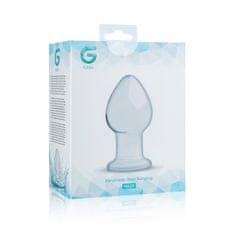 Gildo Steklen analni čep Clear Glass